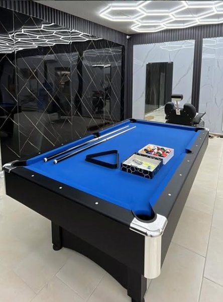 Mesa Pool Profesional Paño Azul